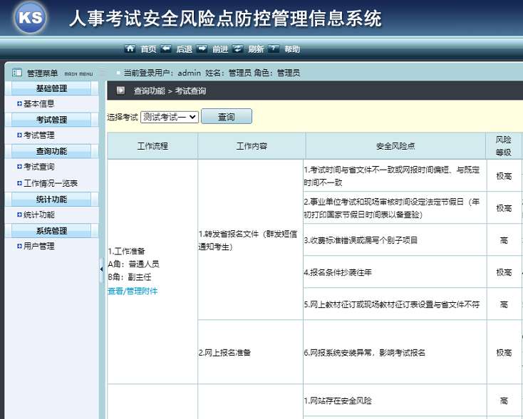 人事考试防控管理信息系统考试系统源码