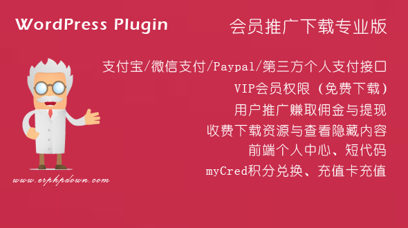 WordPress中文插件erphpdown v9.5.5